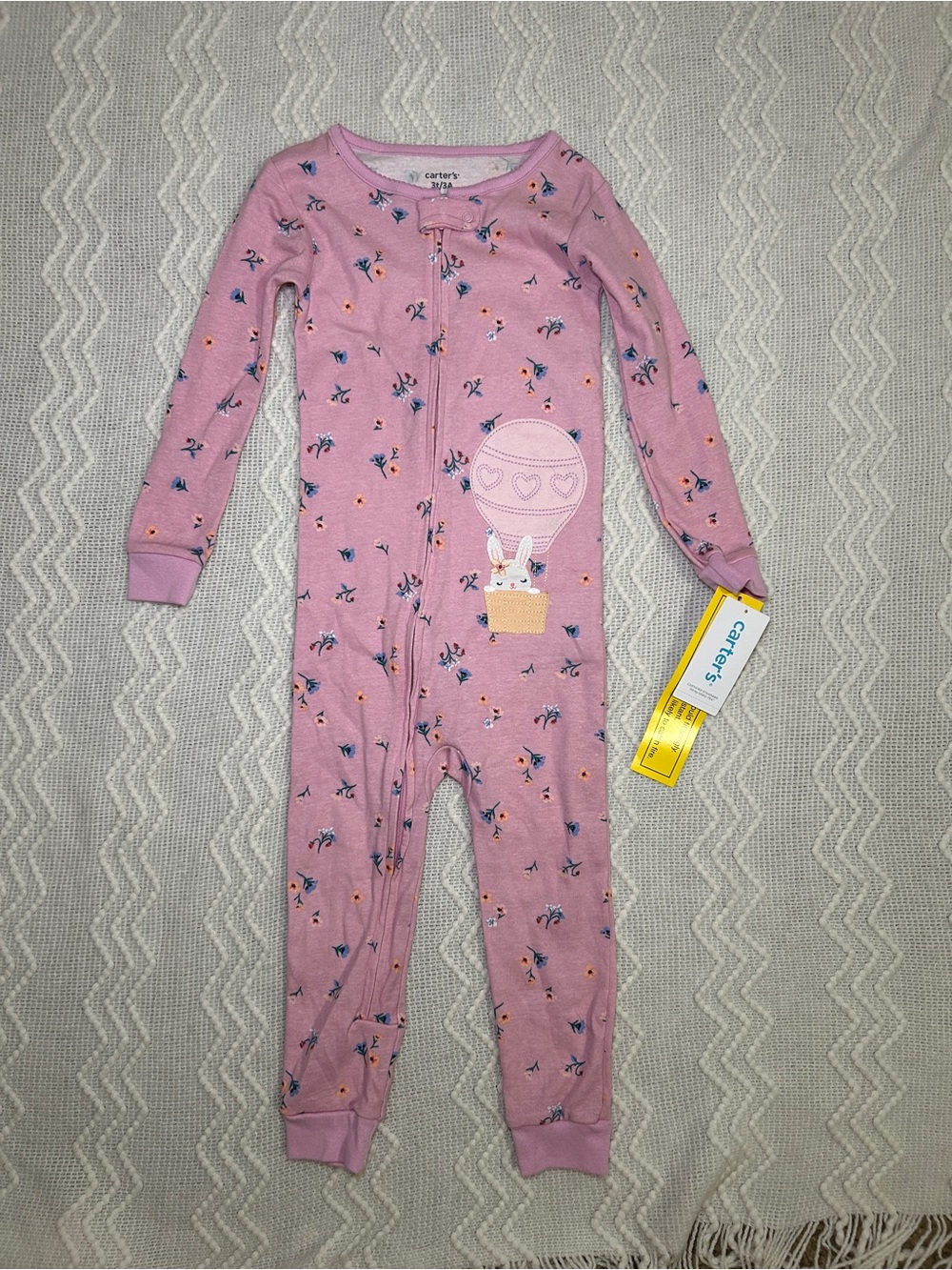 3t Carter's Toddler Girl One-Piece Pajamas
